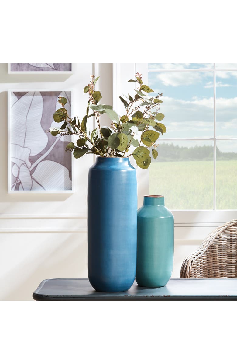 Napa Home & Garden Lucela Vase Tall, Alternate, color, Blue