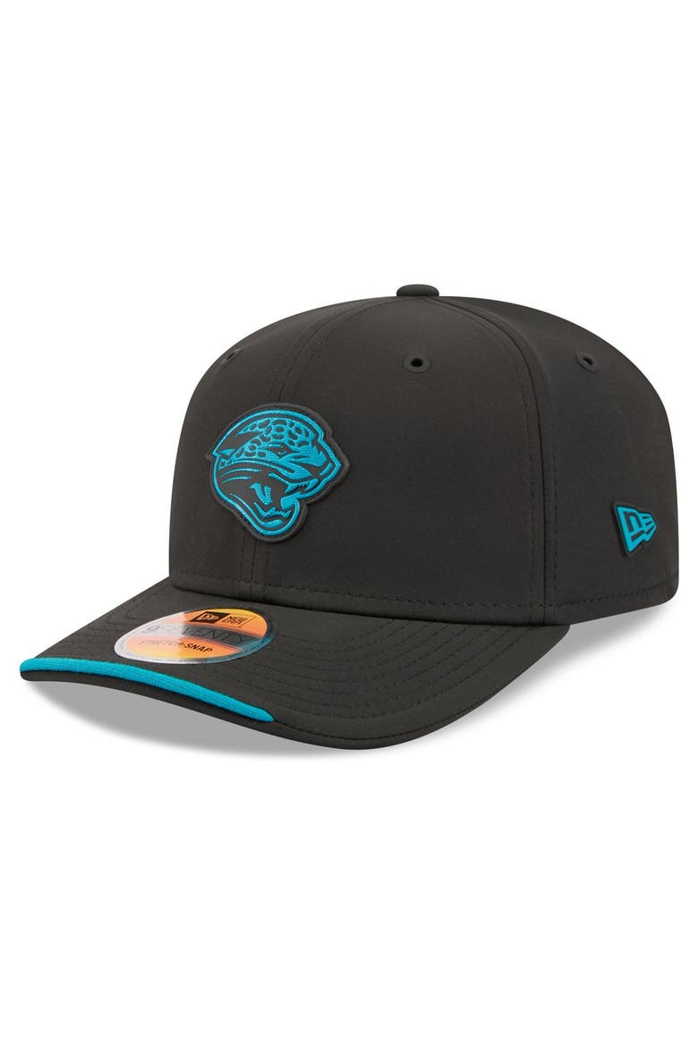 Men's New Era Black Jacksonville Jaguars 2026 Sideline Throwback 9SEVENTY Adjustable Hat, Main, color, Black