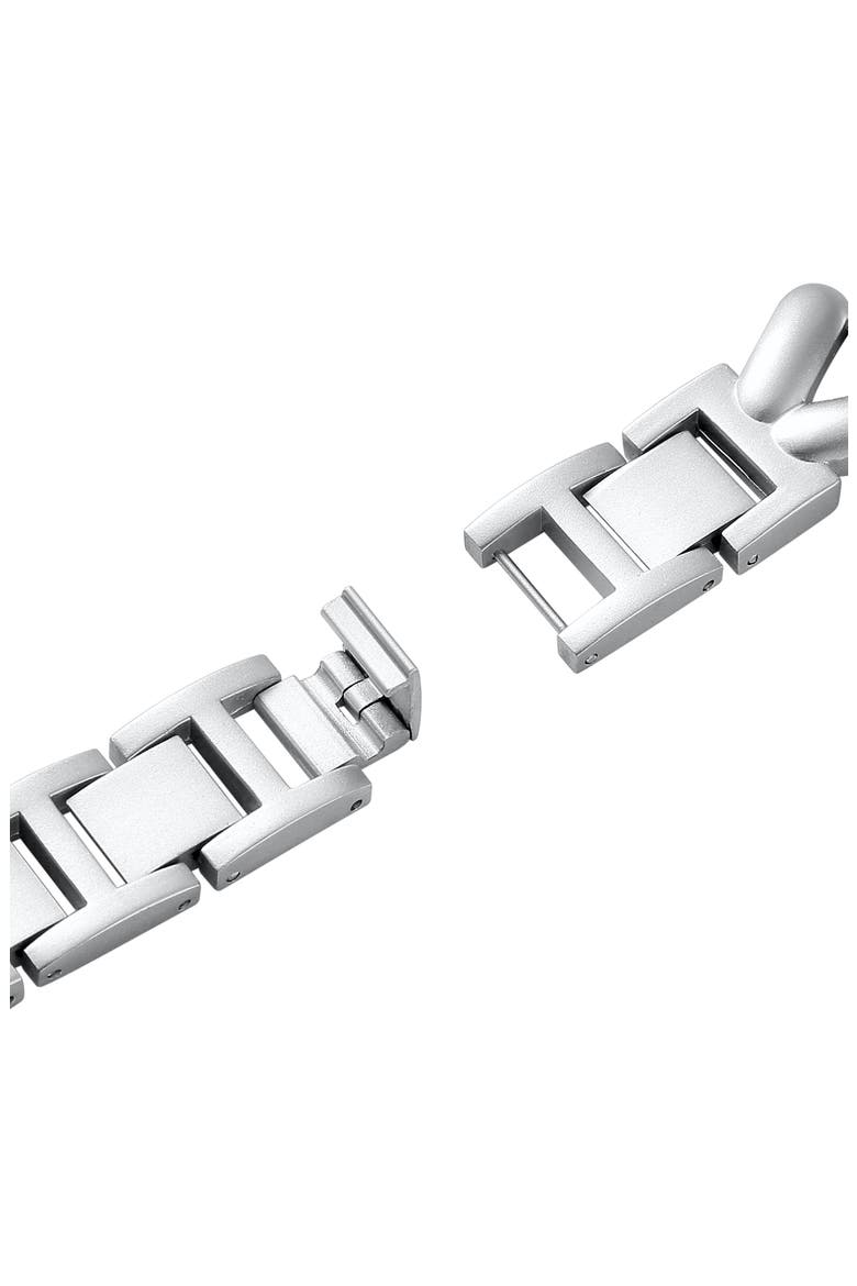 Caroline Bracelet Apple Watch® Watchband, Alternate, color, SILVER