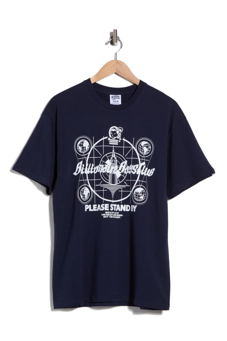 Stand By Graphic T-Shirt, Alternate, color, NAVY BLAZER