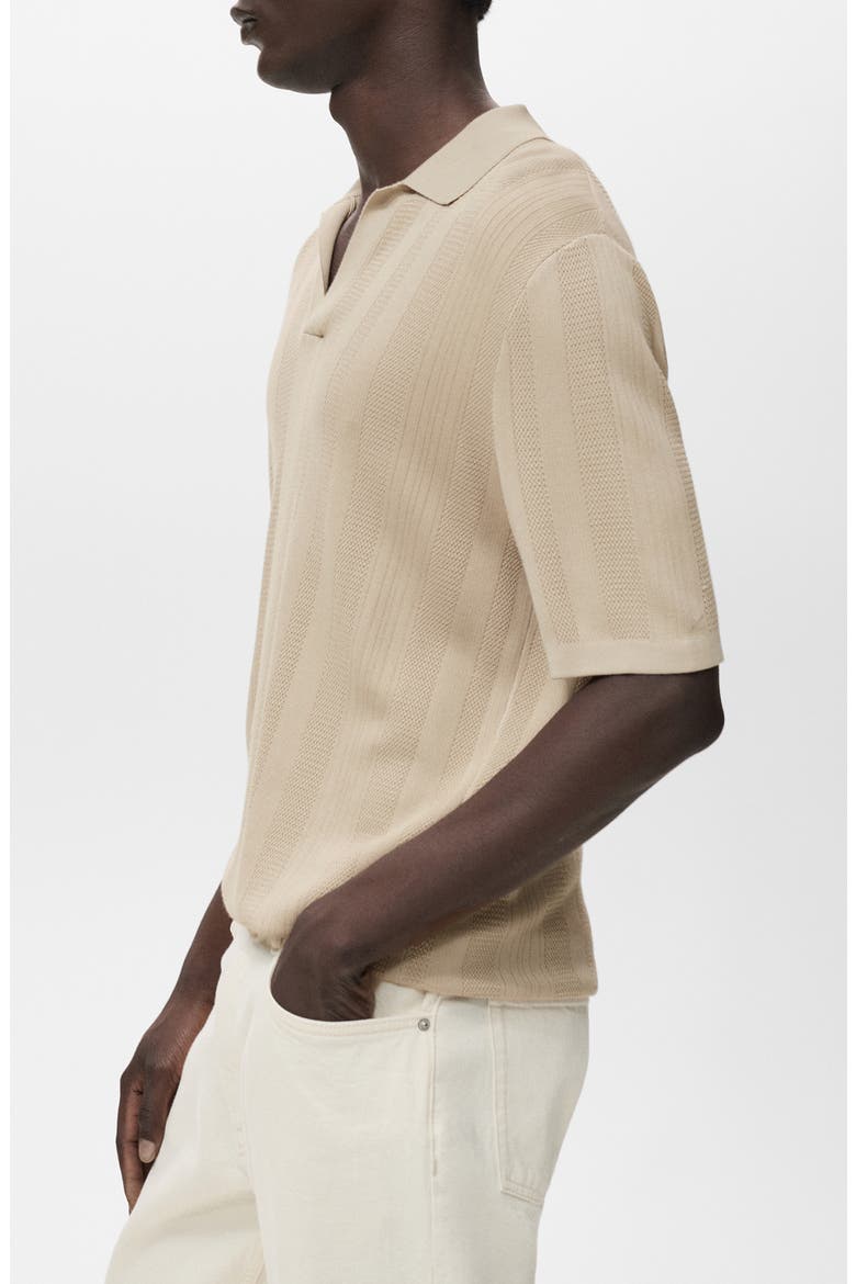 Rib Johnny Collar Polo, Alternate, color, LIGHT/ PASTEL GREY