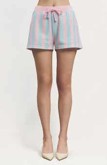 Monroe Stripe Mini Shorts