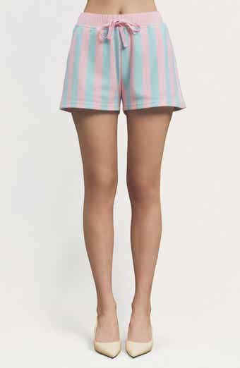 Monroe Stripe Mini Shorts
