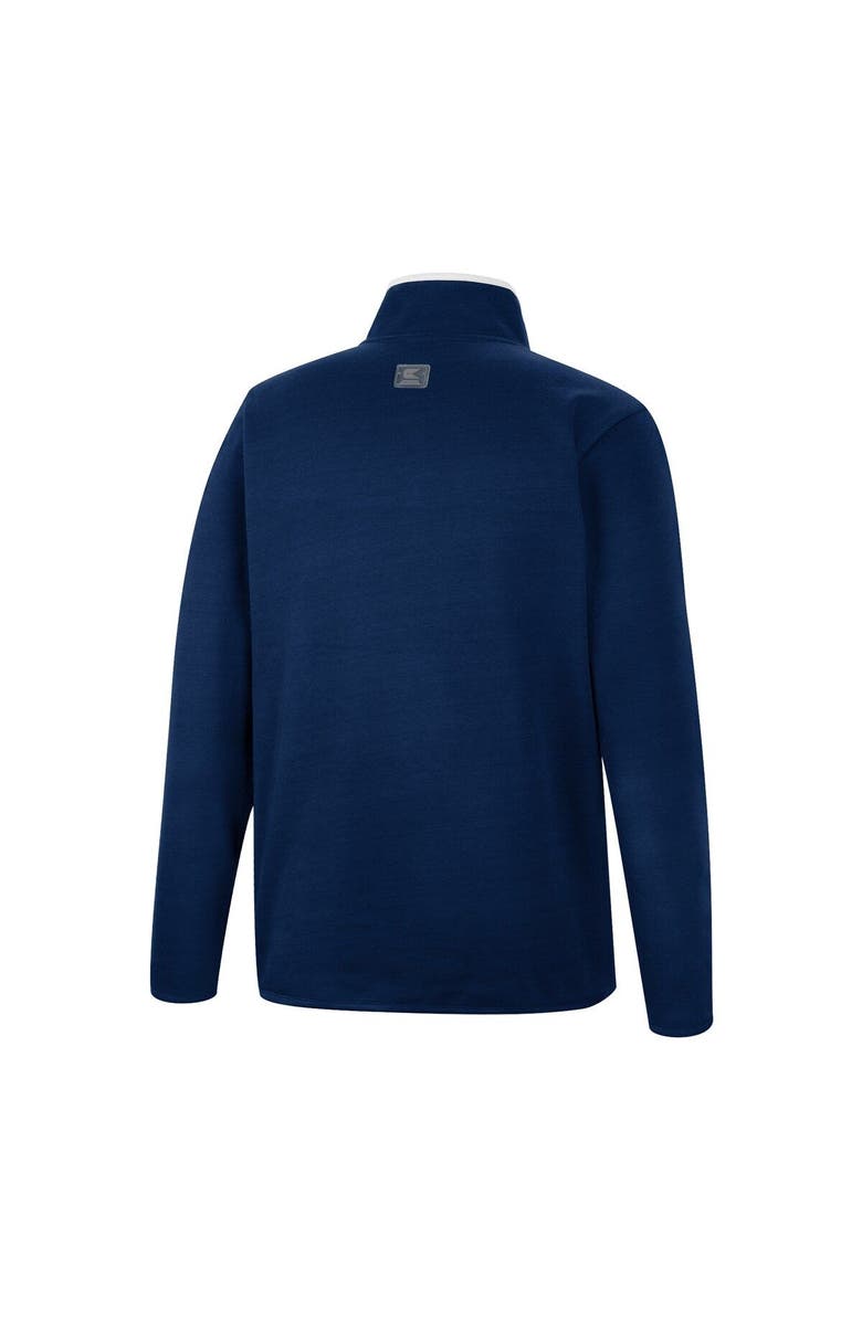 COLOSSEUM Men's Colosseum Navy Penn State Nittany Lions Rebound Quarter-Snap Jacket, Alternate, color, 