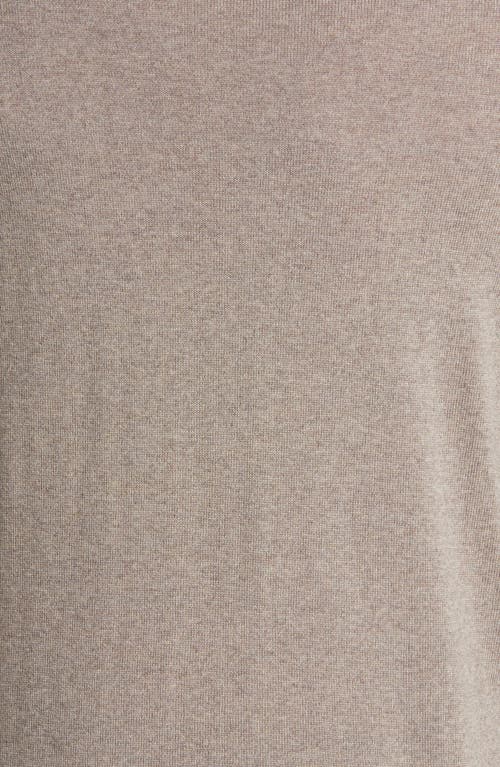 Emanuel Berg Fine Gauge Merino Wool V-neck Sweater In Brown