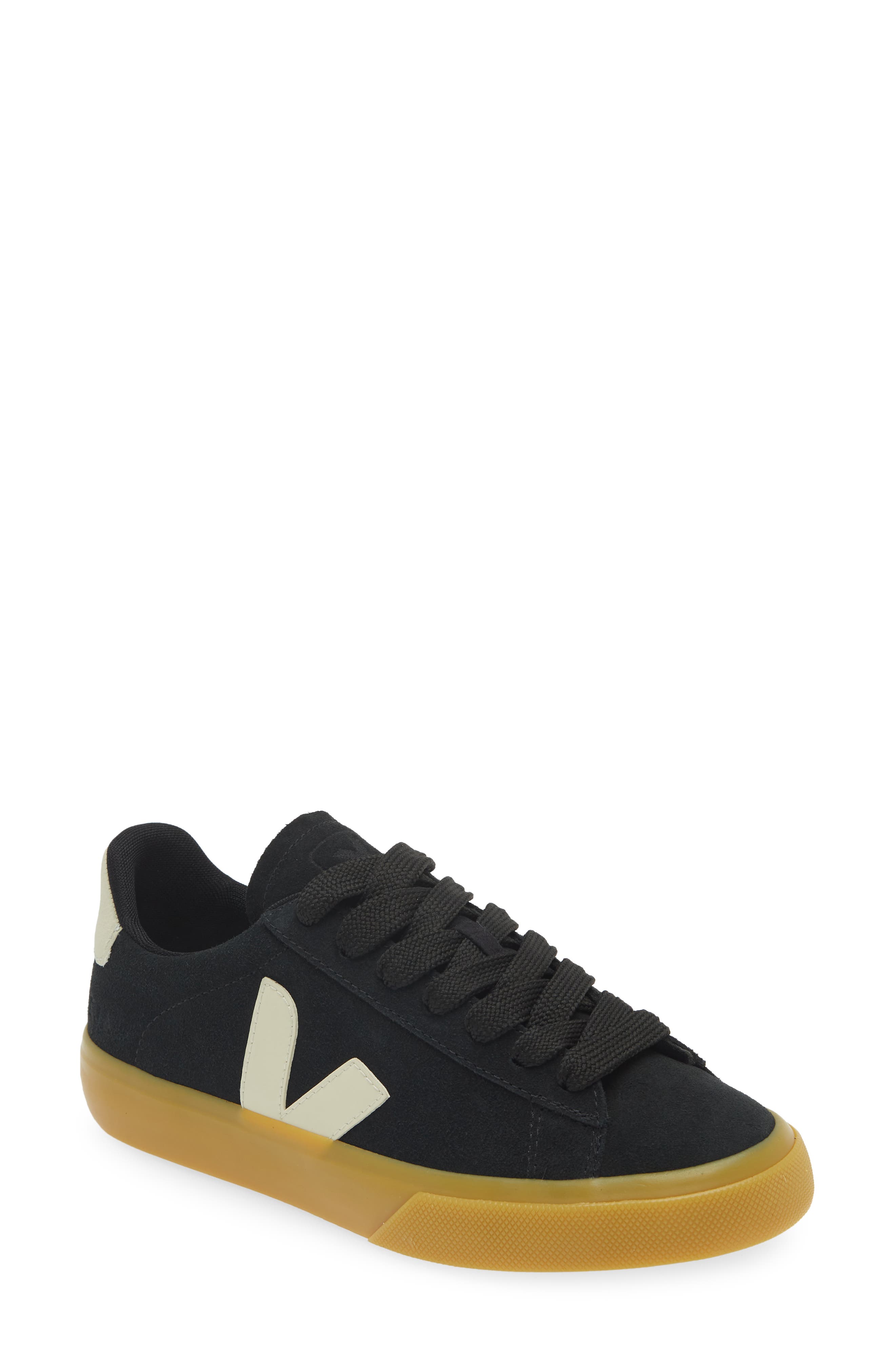 Veja Campo Sneaker, Main, color, Black Pierre