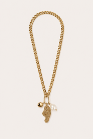 Daniela Millan Jewelry Perla Charm Necklace
