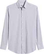 Peter Millar Hanford Check Performance Twill Button-Down Shirt