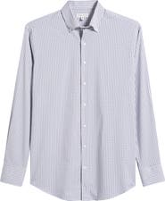 Peter Millar Hanford Check Performance Twill Button-Down Shirt