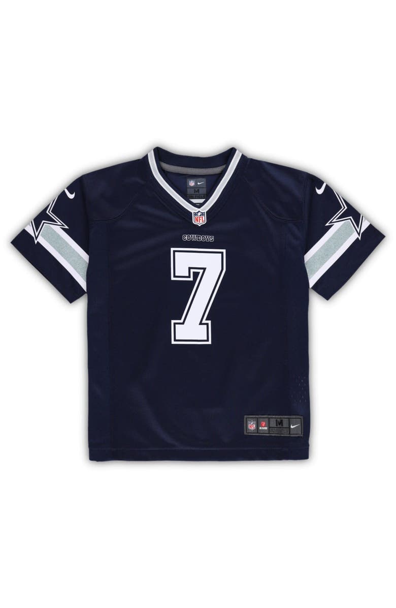 Nike Preschool Nike Trevon Diggs Navy Dallas Cowboys Game Jersey, Alternate, color, 