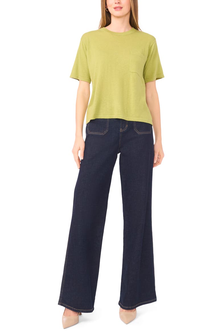 Pocket T-Shirt, Alternate, color, DEEP LIME