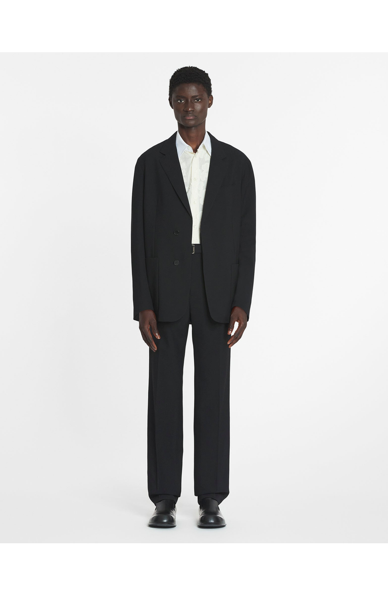 Lanvin Loose-Fitting Wool Jacket, Alternate, color,