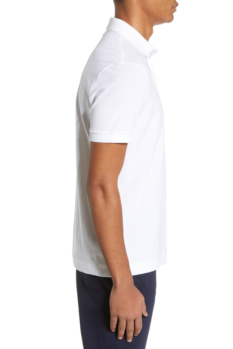Paris Regular Fit Stretch Polo, Alternate, color, 001 WHITE