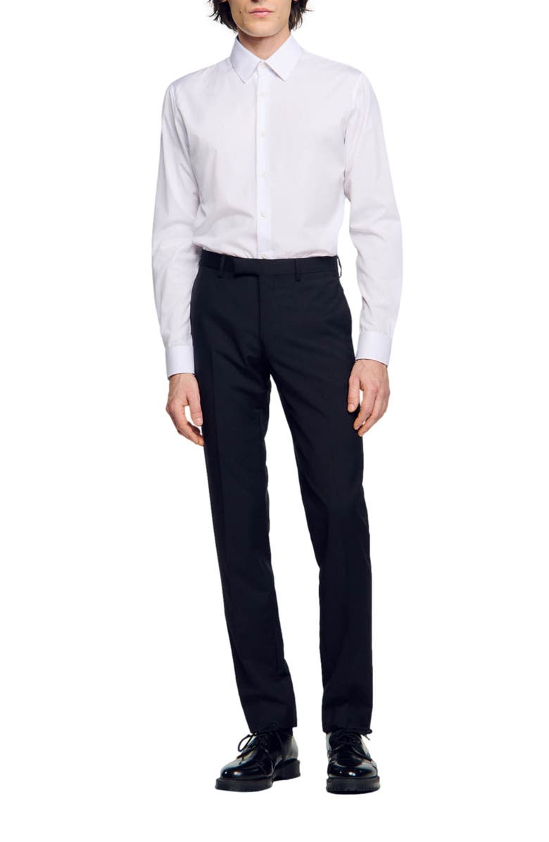 SANDRO Long-sleeved shirt, Alternate, color, 