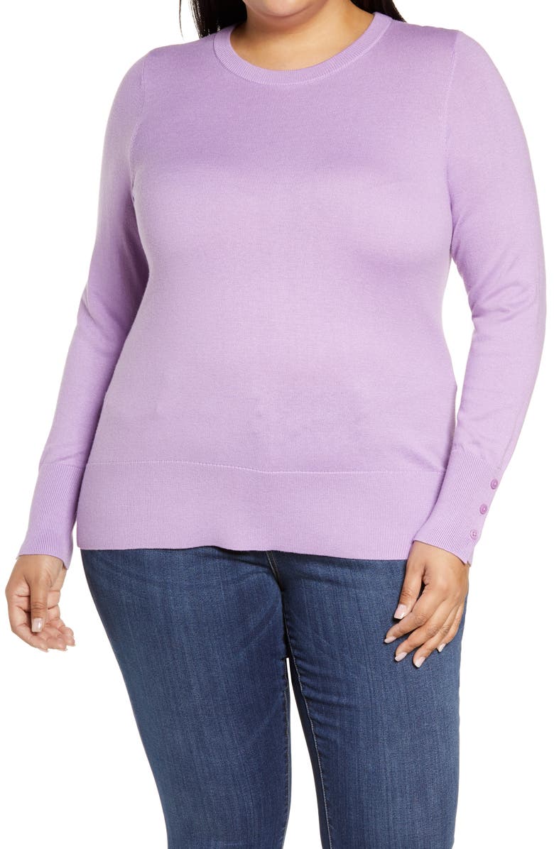 Halogen<sup>®</sup> Crewneck Sweater, Main, color,
