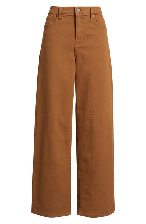 Hidden Jeans High Waist Relaxed Straight Leg Dad Jeans In Pink
