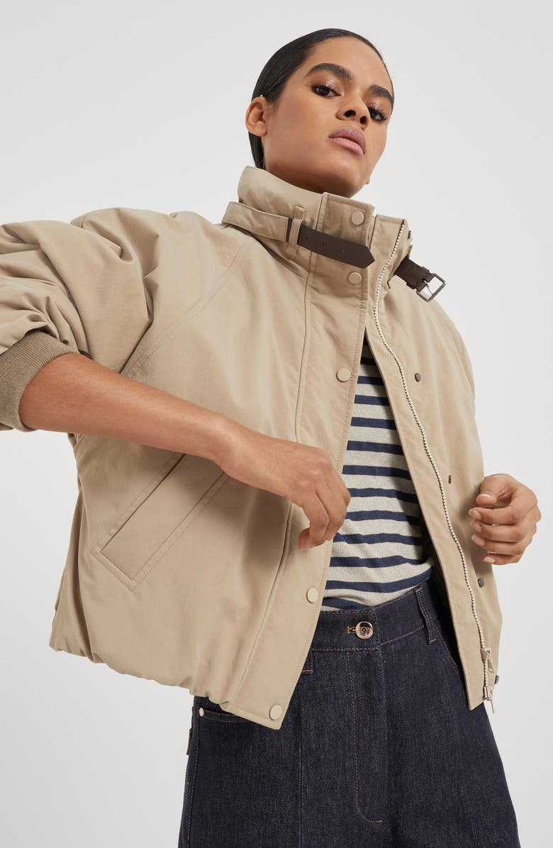 Brunello Cucinelli Outerwear with monili, Alternate, color, 