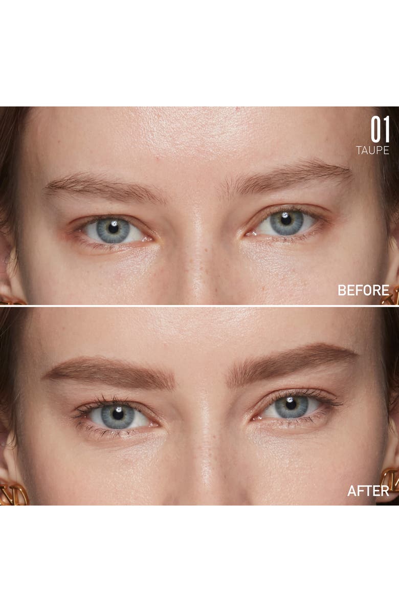 Valentino Brow Trio Eyebrow Liner, Alternate, color, 01 Taupe