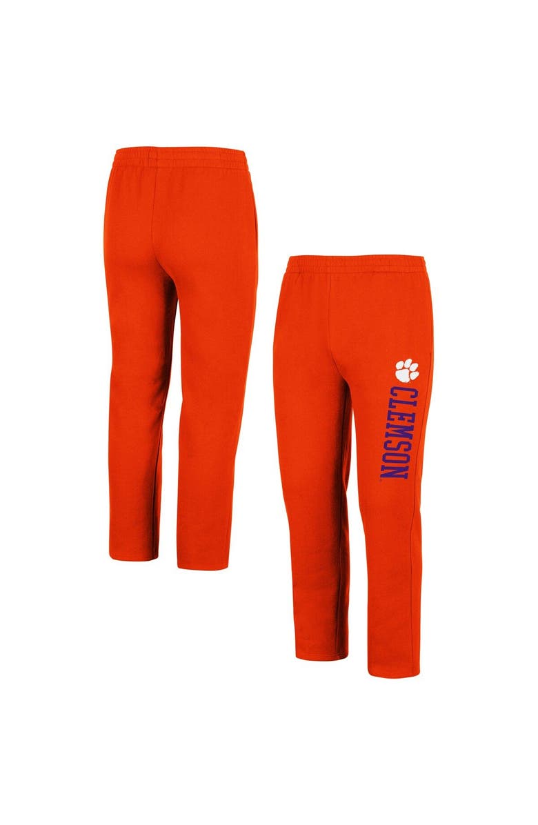 COLOSSEUM Men's Colosseum Orange Clemson Tigers Fleece Pants, Main, color, Orange