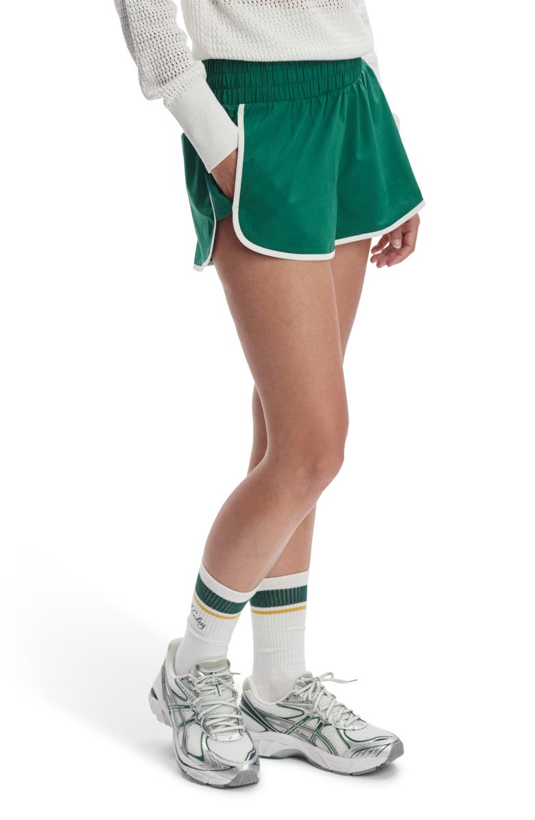 Varley Soft Ripstop Shorts, Alternate, color, Forest