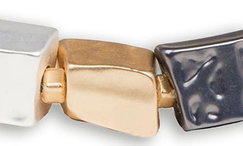 Saachi Square Beaded Bracelet In Multi