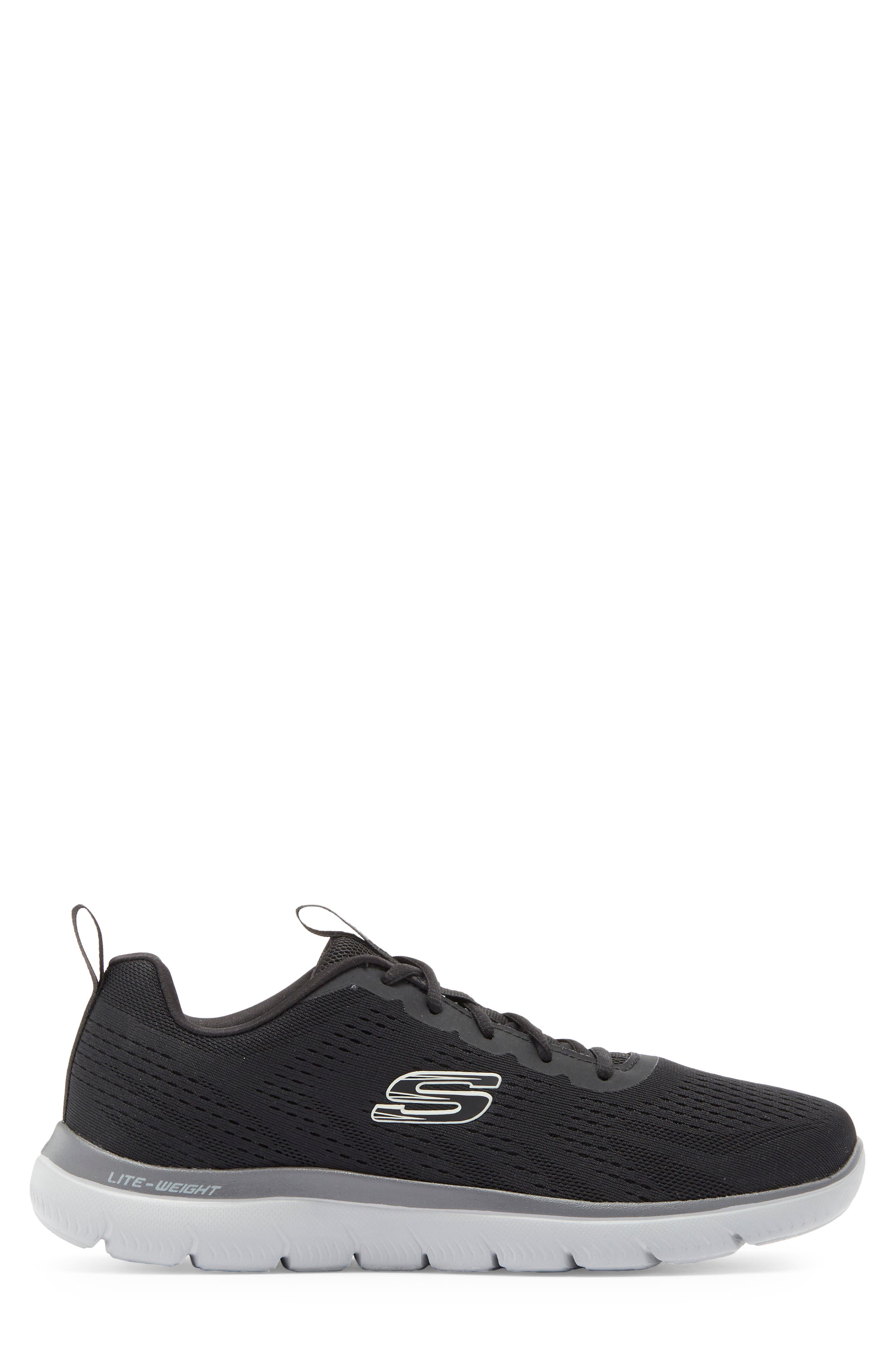 SKECHERS Summits Torre Running Shoe, Alternate, color, Bkcc-Black
