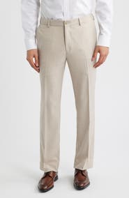 Peter Millar Mèlange Flat Front Dress Pants