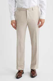 Mèlange Flat Front Dress Pants