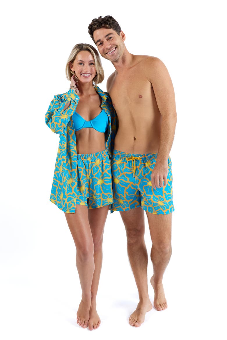 The 1979 - Ladies Resort Shorts, Alternate, color, Teal