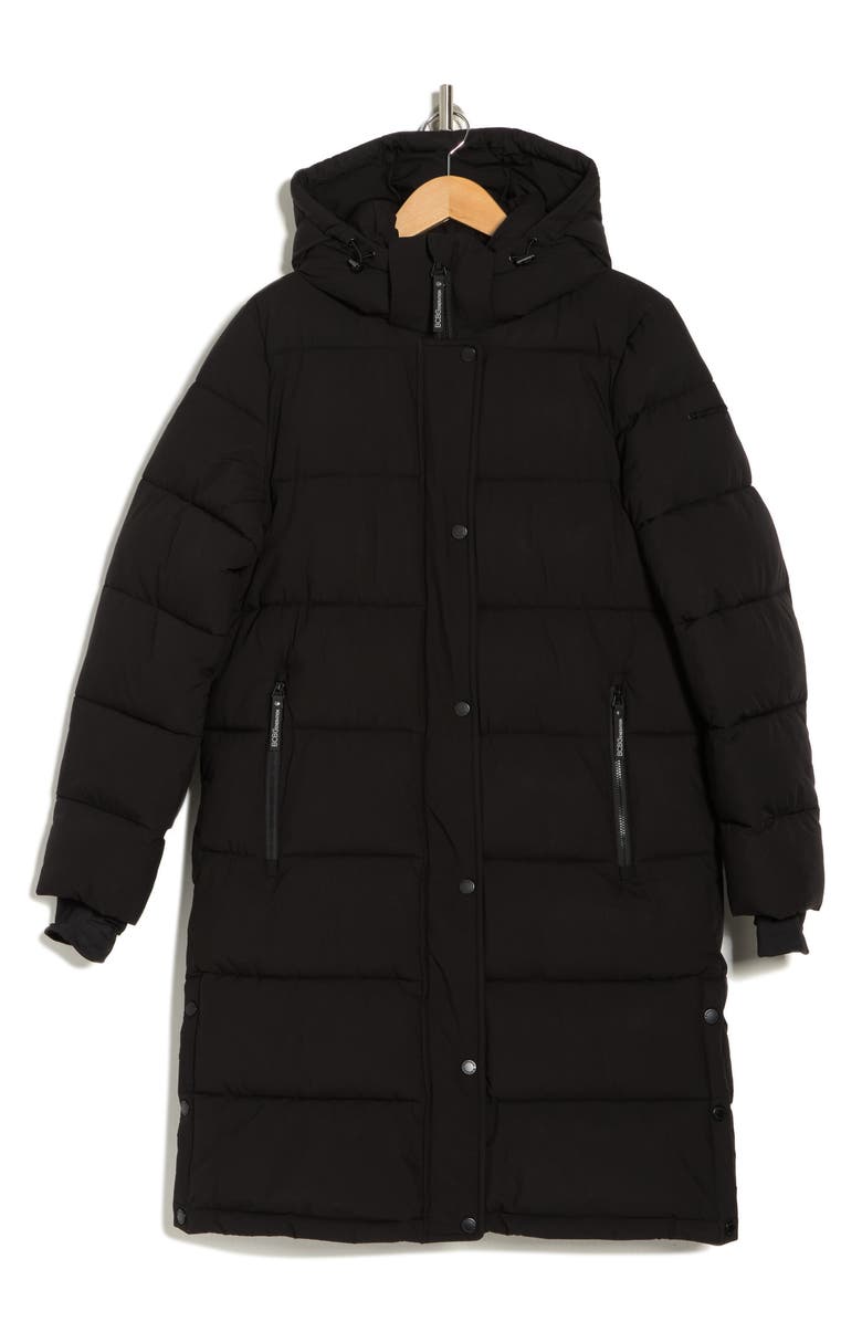 BCBGeneration Long Puffer Jacket, Alternate, color, 