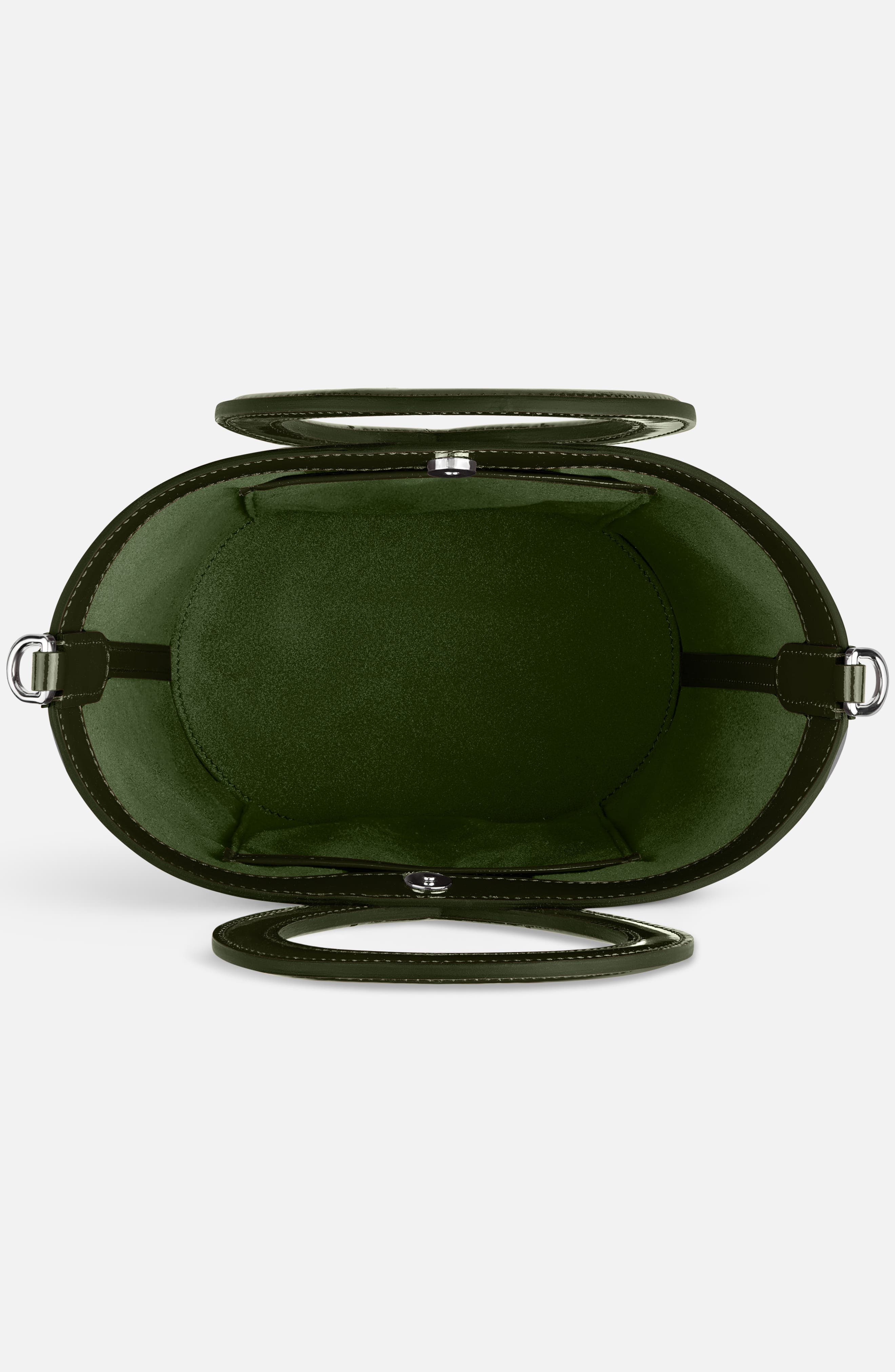 Infinity Bag - Patent Leather Green, Alternate, color, Green