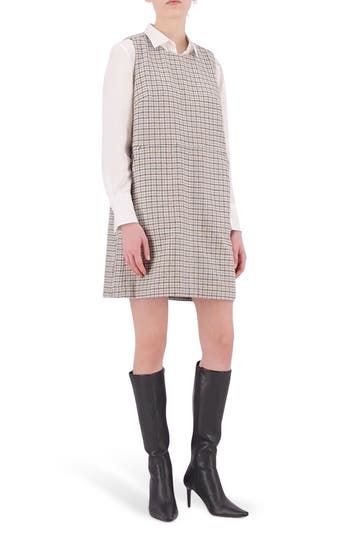 Barbour Deanna Sleeveless Shift Minidress In Multi