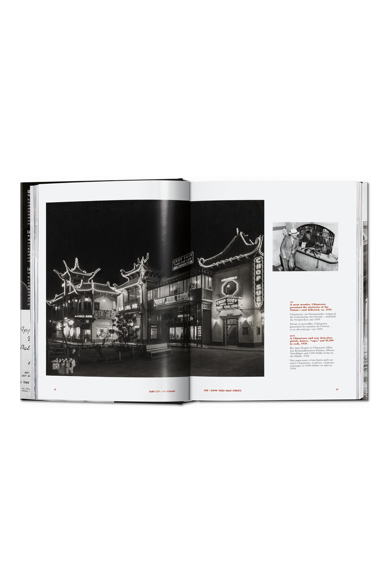 Dark City The Real Los Angeles Noir Book, Alternate, color, Black