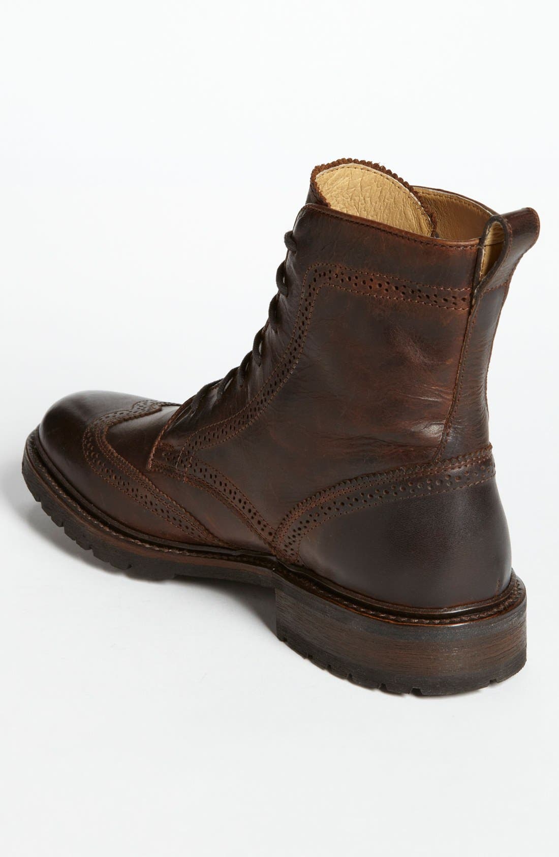 Frye 'James' Wingtip Boot, Alternate, color, 