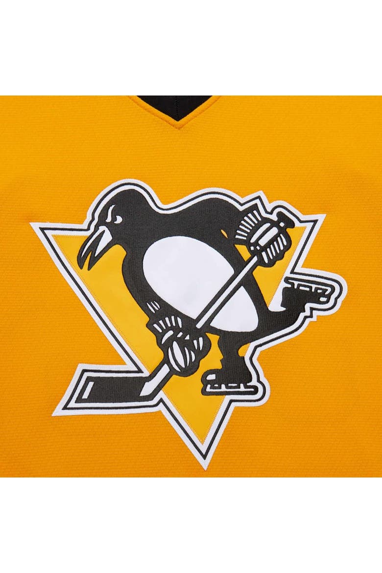 Men's Mario Lemieux Gold Pittsburgh Penguins 1984-85 Power Play Jersey, Alternate, color, Gold