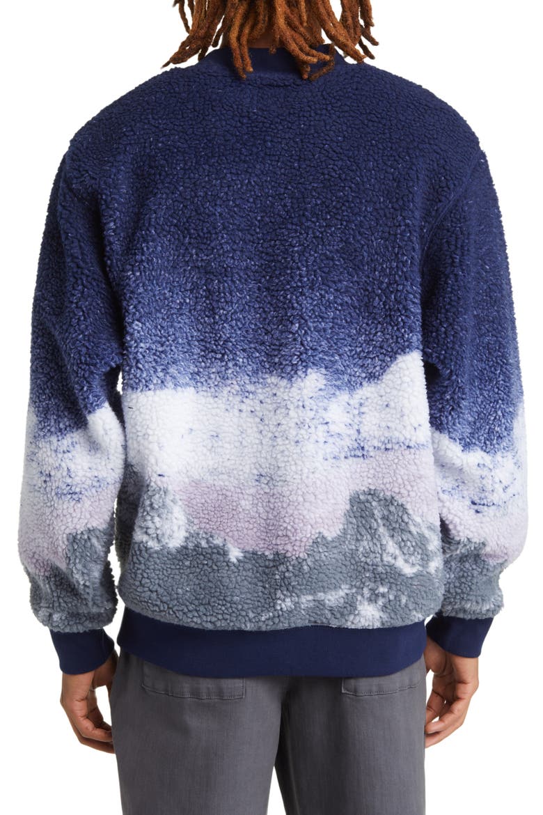 Overlook Fleece Sweatshirt, Alternate, color, DRESS BLUES