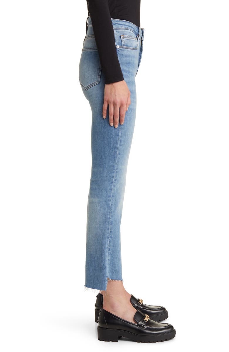 FRAME Le Crop Mini Boot Raw Step Hem Jeans, Alternate, color,