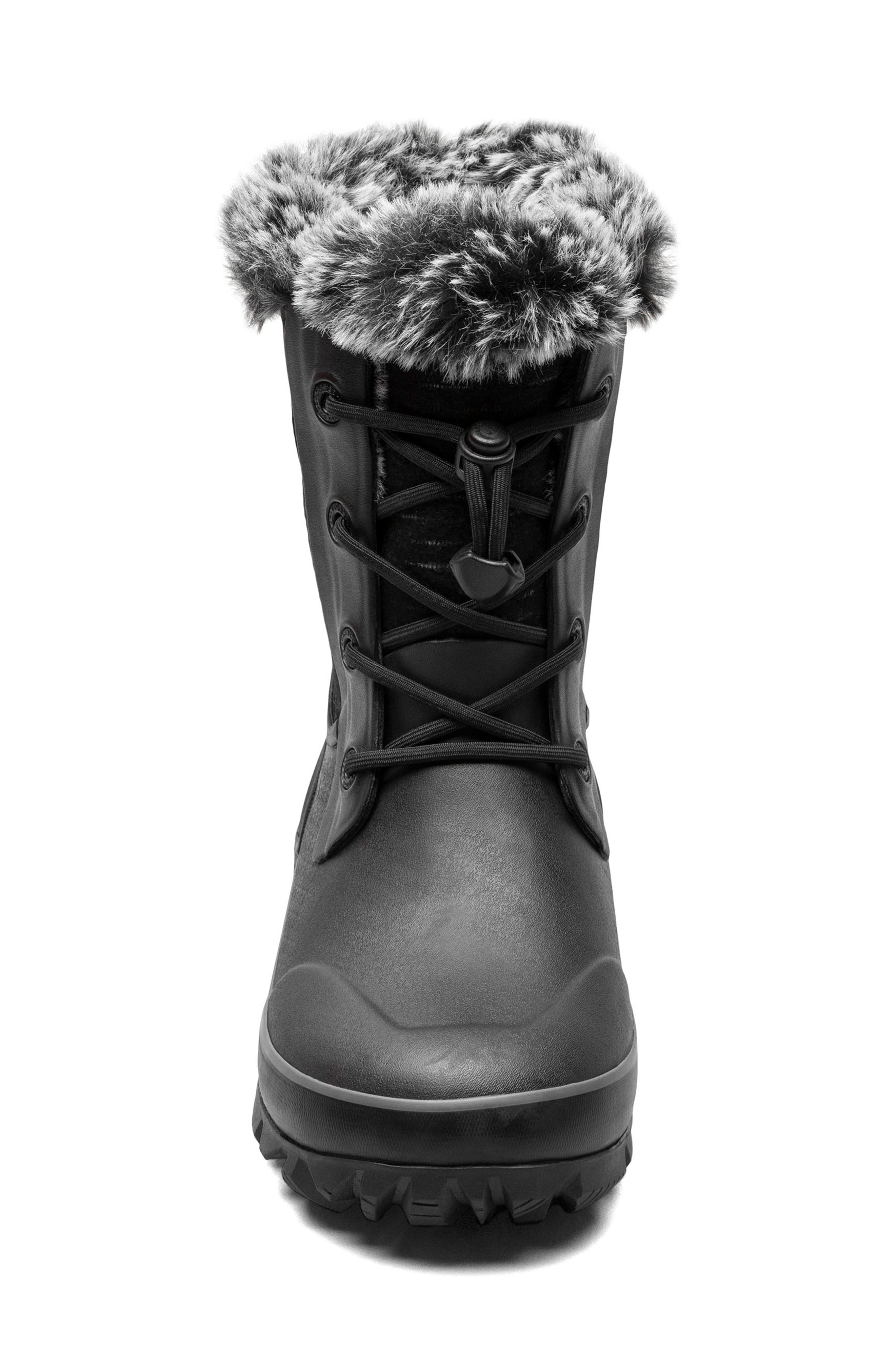 Bogs Aracata II Dash Waterproof Boot, Alternate, color, Black