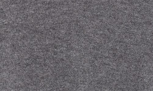 Vince Classic Crewneck Cashmere Sweater In Gray