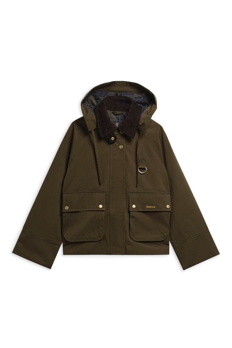 Terrington Showerproof Jacket, Alternate, color, OLIVE/ SHADOW CLASSIC