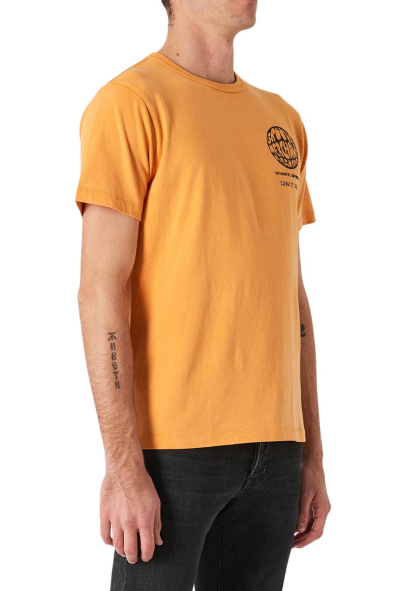 Groove Graphic Tee, Alternate, color, VINTAGE ORANGE