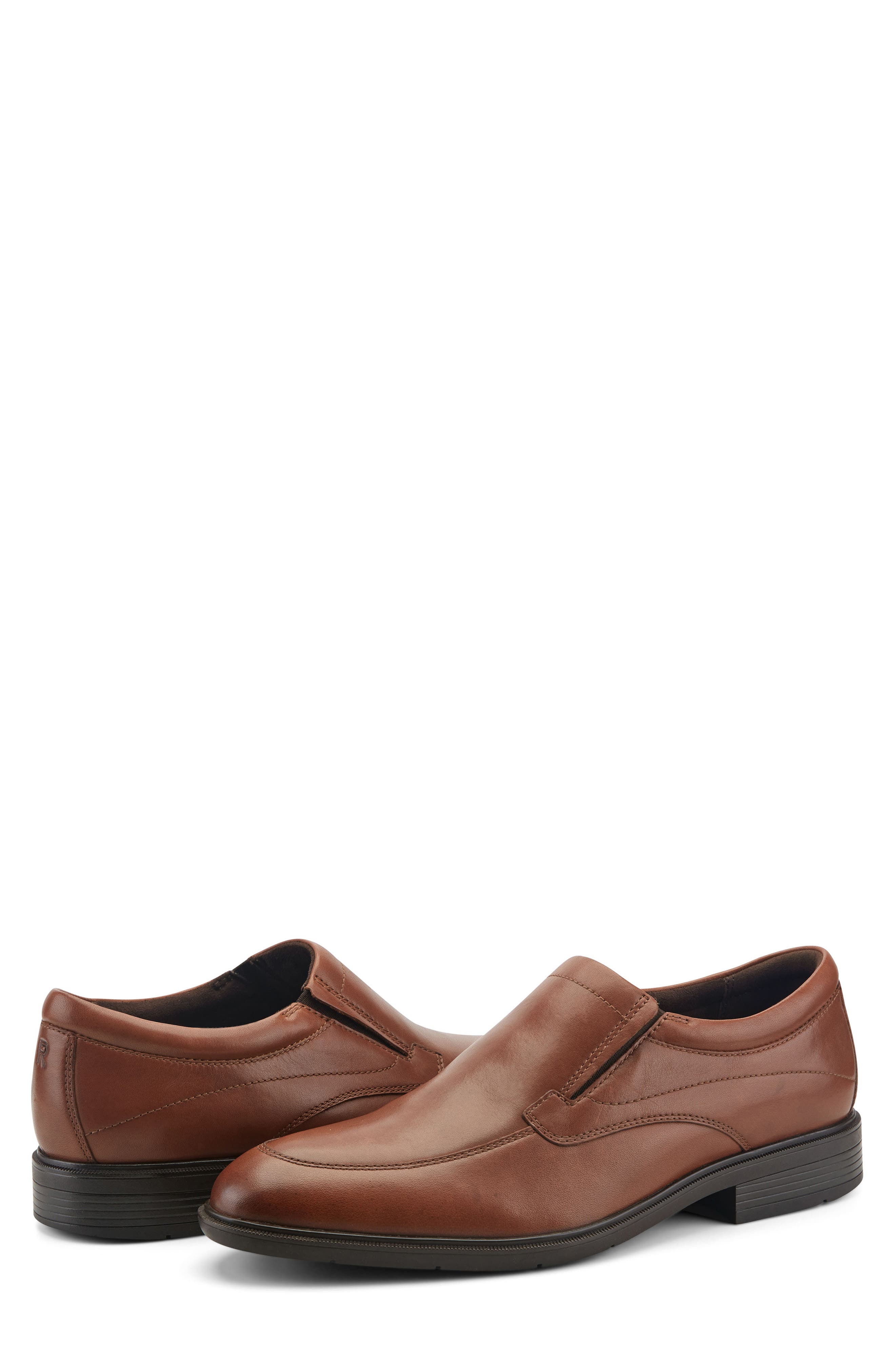 Rmodell Venetian Leather Loafer, Alternate, color, DARK NATURAL
