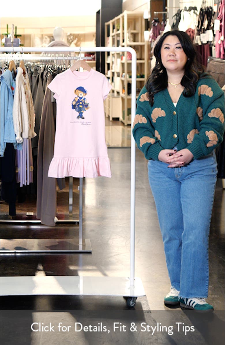 Kids
Logo Graphic Cotton Jersey Dress, sales video thumbnail