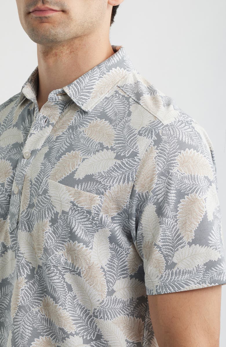 Tommy Bahama San Lucio Frond Fall IslandZone<sup>®</sup> Pocket Polo, Alternate, color, Glass Bottle