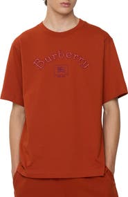 Burberry Gothic Logo Cotton T-shirt