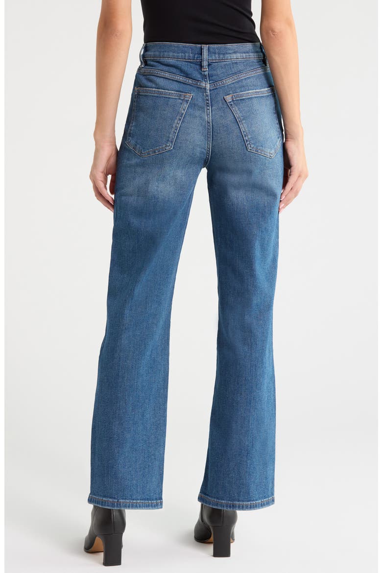 The Vancouver High Waist Straight Leg Jeans, Alternate, color, HONEYMOON