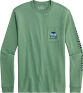 vineyard vines Pickup Truck Marsh Dogs Graphic Pocket Tee