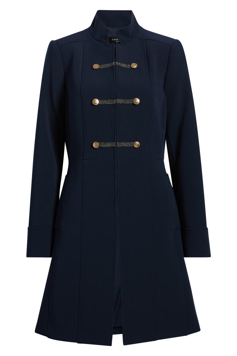 Military Double Breasted Coat, Main, color, NEW NAVY