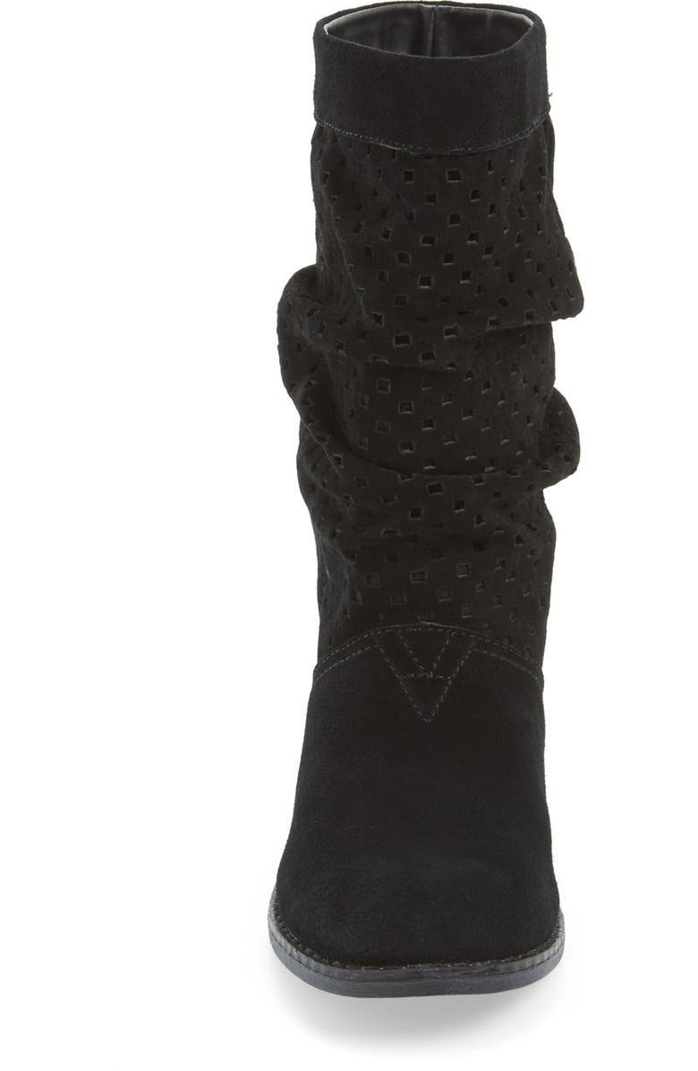 TOMS 'Serra' Perforated Slouch Boot, Alternate, color,