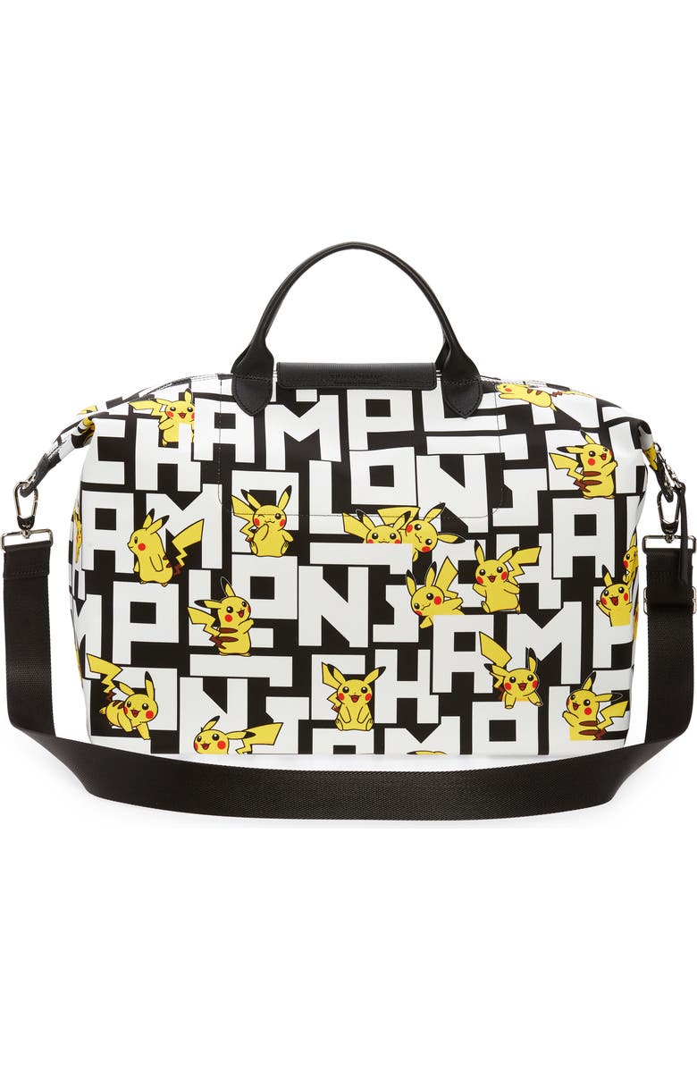 Longchamp x Pokémon Pikachu 18-Inch Travel Bag, Alternate, color,